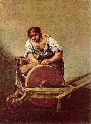 Francisco de Goya Der Schleifer oil painting on canvas